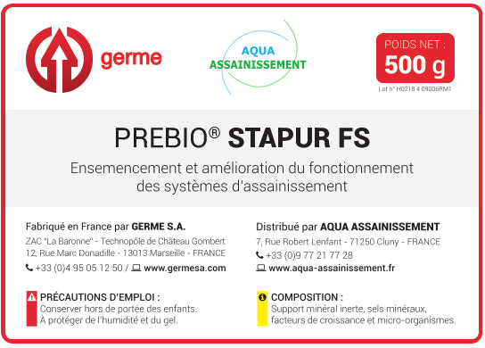 PREBIO STAPUR FS PACK PRO DE 6 X 500 g
