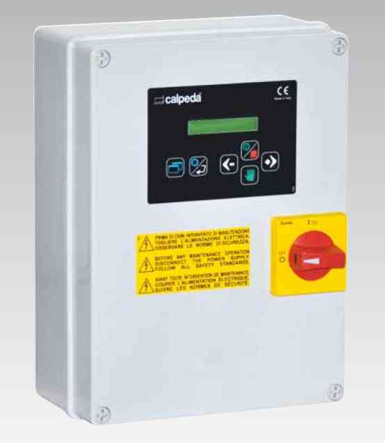 Coffret de commande et protection 1 pompe QML 1D CALPEDA