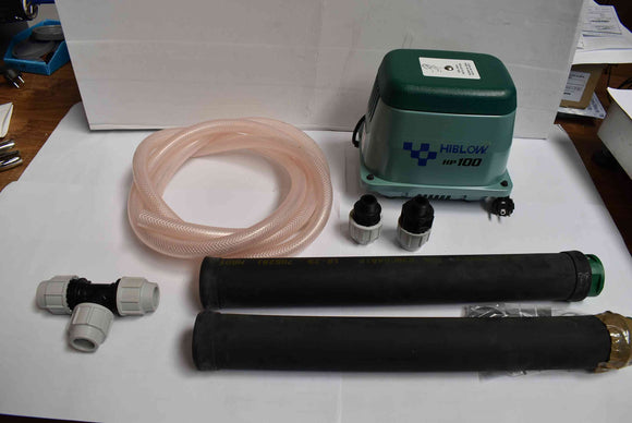 Dispositif Oxygénation compresseur diffuseur Kit 200 litres/mn