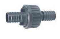 Clapet anti-retour pression raccord cannelé  17 mm