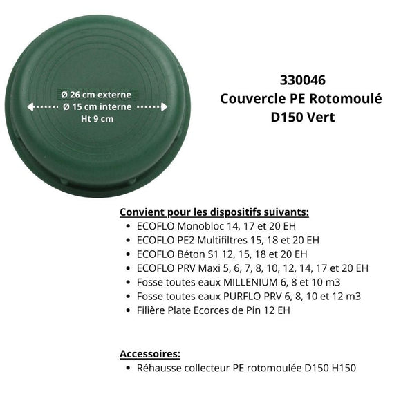 Couvercle ECOFLO Béton S1