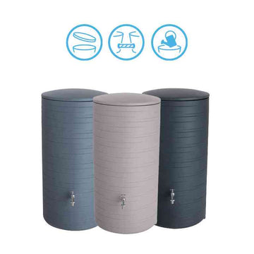 Réservoir décoratif d'eau de pluie NOVARA 280L